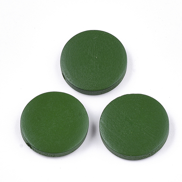 PandaHall Painted Natural Wood Beads, Flat Round, Green, 19~20x4~5mm, Hole: 2mm Schima Wood Flat Round Green
PandaHall Painted Natural Wood Beads, Flat Round, Green, 19~20x4~5mm, Hole: 2mm Schima Wood Flat Round Green