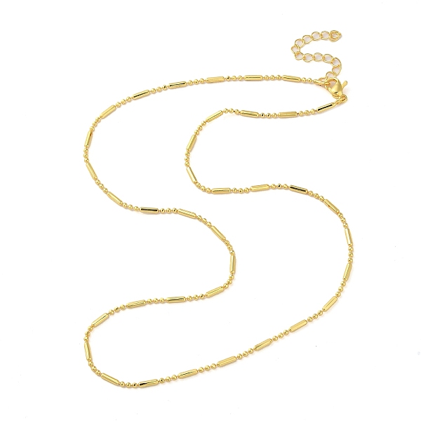 PandaHall Rack Plating Brass Column & Round Ball Chain Necklaces, Long-Lasting Plated, Lead Free & Cadmium Free, Golden, 17.72 inch(45cm)...
PandaHall Rack Plating Brass Column & Round Ball Chain Necklaces, Long-Lasting Plated, Lead Free & Cadmium Free, Golden, 17.72 inch(45cm)...