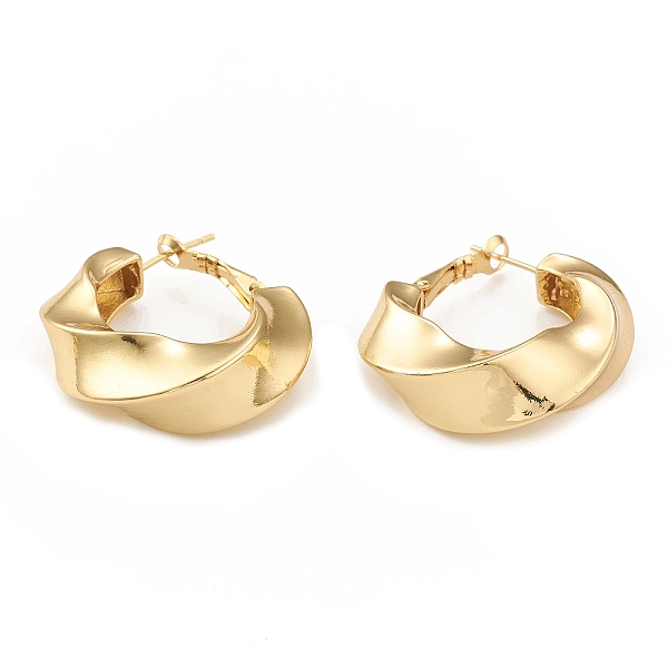 PandaHall Rack Plating Brass Twist Ring Hoop Earrings for Women, Cadmium Free & Lead Free, Real 18K Gold Plated, 35x33x12mm, Pin: 1mm Brass...
PandaHall Rack Plating Brass Twist Ring Hoop Earrings for Women, Cadmium Free & Lead Free, Real 18K Gold Plated, 35x33x12mm, Pin: 1mm Brass...