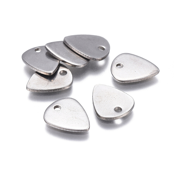 PandaHall 201 Stainless Steel Charms, Triangle, Stainless Steel Color, 12x10x1mm, Hole: 1.6mm 201 Stainless Steel Triangle
PandaHall 201 Stainless Steel Charms, Triangle, Stainless Steel Color, 12x10x1mm, Hole: 1.6mm 201 Stainless Steel Triangle