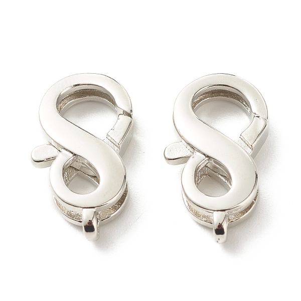 PandaHall Eco-Friendly Brass Lobster Claw Clasps, Long-Lasting Plated, Lead Free & Cadmium Free, Infinite, Real Platinum Plated, 20x12x4.5mm...
PandaHall Eco-Friendly Brass Lobster Claw Clasps, Long-Lasting Plated, Lead Free & Cadmium Free, Infinite, Real Platinum Plated, 20x12x4.5mm...