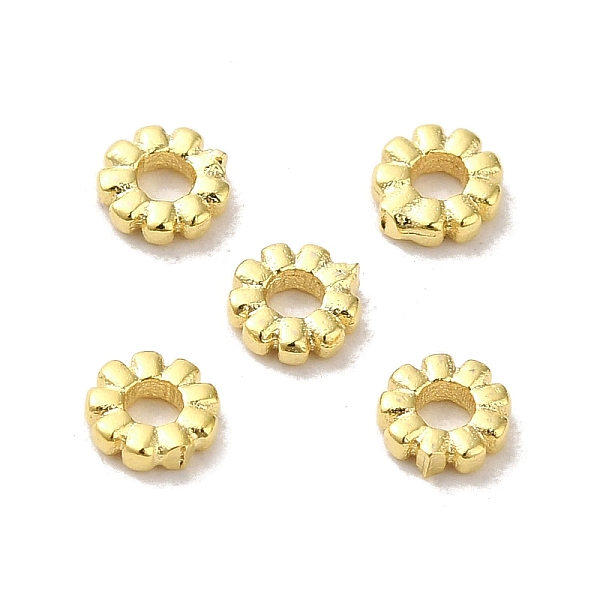 PandaHall Brass Beads, Flower, Real 24K Gold Plated, 4x1mm, Hole: 1.6mm Brass Flower
PandaHall Brass Beads, Flower, Real 24K Gold Plated, 4x1mm, Hole: 1.6mm Brass Flower