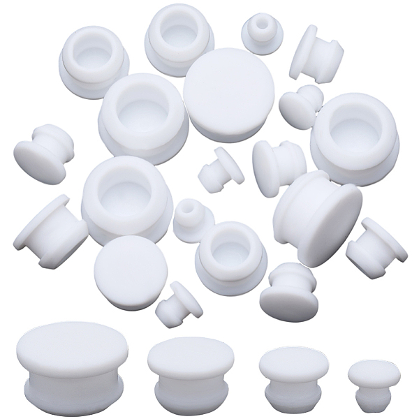 PandaHall Gorgecraft 24Pcs 4 Style Silicone Bottle Seal Plug, Reusable Replacement Bottle Stopper, White, 9~19x8~11mm, pin: 5~15mm...
PandaHall Gorgecraft 24Pcs 4 Style Silicone Bottle Seal Plug, Reusable Replacement Bottle Stopper, White, 9~19x8~11mm, pin: 5~15mm...