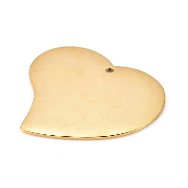 PandaHall 304 Stainless Steel Pendants, Manual Polishing, Stamping Blank Tag, Laser Cut, Heart, Golden, 27x30x0.8mm, Hole: 1.2mm 304...
PandaHall 304 Stainless Steel Pendants, Manual Polishing, Stamping Blank Tag, Laser Cut, Heart, Golden, 27x30x0.8mm, Hole: 1.2mm 304...