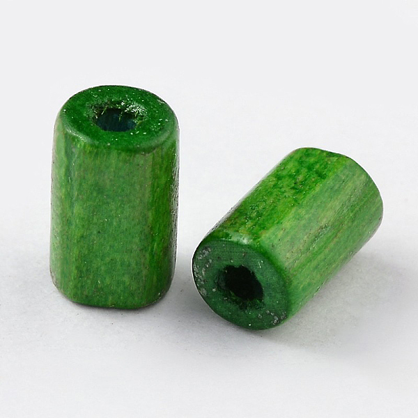 PandaHall Natural Wood Beads, Tube, Lead Free, Dyed, Lime Green, 8x5mm, Hole: 2mm, about 12600pcs/900g Wood Tube Green
PandaHall Natural Wood Beads, Tube, Lead Free, Dyed, Lime Green, 8x5mm, Hole: 2mm, about 12600pcs/900g Wood Tube Green