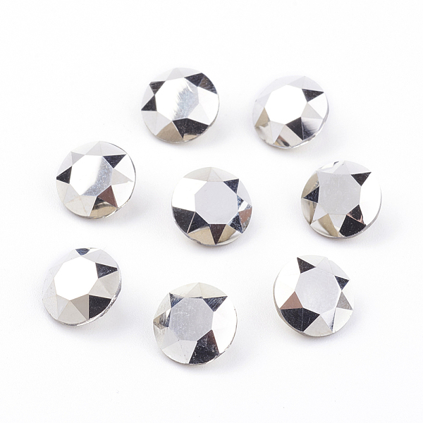 PandaHall Pointed Back & Back Plated Glass Rhinestone Cabochons, Grade A, Faceted, Flat Round, Comet Argent Light, 8x4.5mm Glass Rhinestone..., Silver
PandaHall Pointed Back & Back Plated Glass Rhinestone Cabochons, Grade A, Faceted, Flat Round, Comet Argent Light, 8x4.5mm Glass Rhinestone..., Silver