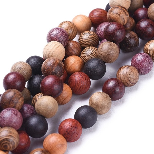 PandaHall Natural Wood Beads Strands, Round, Colorful, 6mm, Hole: 1mm, about 64pcs/strand, 15.7 inch(40cm) Wood Round
PandaHall Natural Wood Beads Strands, Round, Colorful, 6mm, Hole: 1mm, about 64pcs/strand, 15.7 inch(40cm) Wood Round
