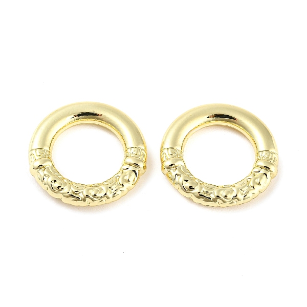 PandaHall Rack Plating Alloy Linking Rings, Cadmium Free & Nickel Free & Lead Free, Half Textured Round Ring, Golden, 19x4mm, Inner Diameter...
PandaHall Rack Plating Alloy Linking Rings, Cadmium Free & Nickel Free & Lead Free, Half Textured Round Ring, Golden, 19x4mm, Inner Diameter...