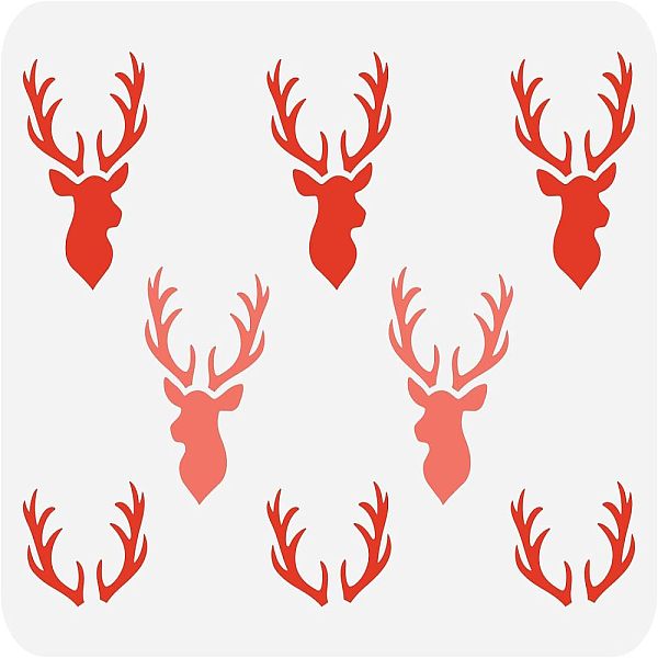 PandaHall FINGERINSPIRE Deer Head Pattern Stencil 1.7x8.3inch Reusable Antler Painting Stencil Plastic DIY Craft Art Animal Deer Stencils...
PandaHall FINGERINSPIRE Deer Head Pattern Stencil 1.7x8.3inch Reusable Antler Painting Stencil Plastic DIY Craft Art Animal Deer Stencils...