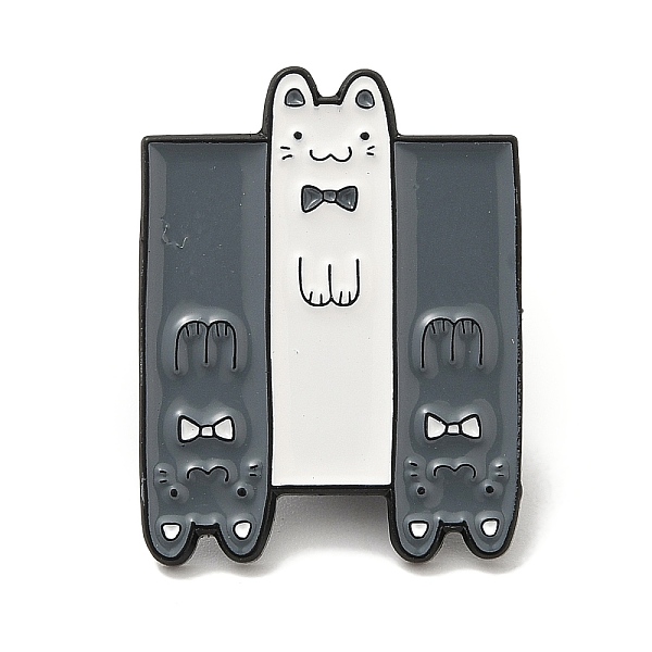 PandaHall Cat Theme Enamel Pins, Electrophoresis Black Alloy Brooches, Gray, 23.5x18x1.5mm Alloy+Enamel Cat Shape Gray
PandaHall Cat Theme Enamel Pins, Electrophoresis Black Alloy Brooches, Gray, 23.5x18x1.5mm Alloy+Enamel Cat Shape Gray