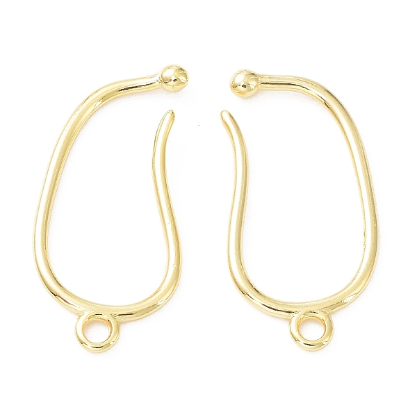 PandaHall Brass Earring Hooks, Ear Wire with Loops, Cadmium Free & Lead Free, Real 24K Gold Plated, 25x12x2mm, Hole: 1.6mm, 18 Gauge, Pin...
PandaHall Brass Earring Hooks, Ear Wire with Loops, Cadmium Free & Lead Free, Real 24K Gold Plated, 25x12x2mm, Hole: 1.6mm, 18 Gauge, Pin...