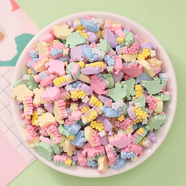 PandaHall Opaque Resin Cabochons, Cartoon Rainbow Color Cabochons, Tool, 10x14x5.5mm Resin Tool
PandaHall Opaque Resin Cabochons, Cartoon Rainbow Color Cabochons, Tool, 10x14x5.5mm Resin Tool