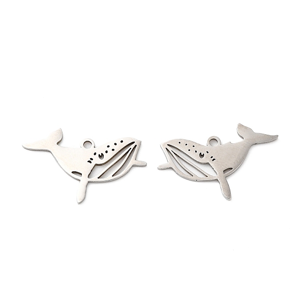 PandaHall 201 Stainless Steel Pendants, Laser Cut, Ocean Theme, Stainless Steel Color, Shark, 24x14.5x1mm, Hole: 1.5mm 201 Stainless Steel...
PandaHall 201 Stainless Steel Pendants, Laser Cut, Ocean Theme, Stainless Steel Color, Shark, 24x14.5x1mm, Hole: 1.5mm 201 Stainless Steel...