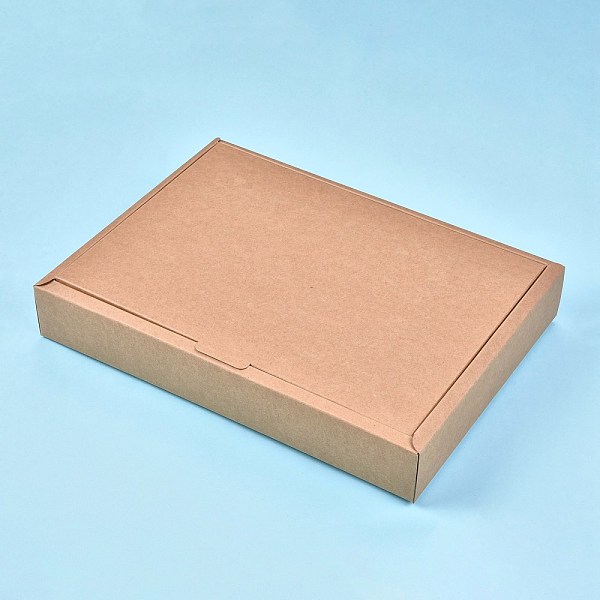 PandaHall Kraft Paper Gift Box, Folding Boxes, Rectangle, BurlyWood, Finished Product: 30x20x4.1cm, Inner Size: 28x20x4.5cm, Unfold Size..., Orange
PandaHall Kraft Paper Gift Box, Folding Boxes, Rectangle, BurlyWood, Finished Product: 30x20x4.1cm, Inner Size: 28x20x4.5cm, Unfold Size..., Orange