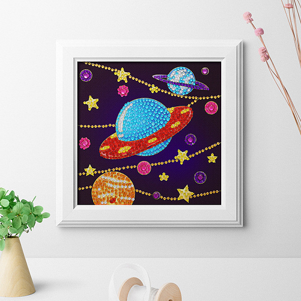 PandaHall DIY Square Animal Diamond Painting Kits, Including Frame, Resin Rhinestones, Diamond Sticky Pen, Tray Plate and Glue Clay, Planet...
PandaHall DIY Square Animal Diamond Painting Kits, Including Frame, Resin Rhinestones, Diamond Sticky Pen, Tray Plate and Glue Clay, Planet...