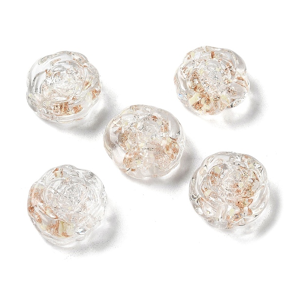 PandaHall Handmade Gold Sand Lampwork Beads Strand, Rose, Clear, 15~16x16.5~17x7.5~8mm, Hole: 1.6mm, about 30pcs/strand, 18.11''(46cm)...
PandaHall Handmade Gold Sand Lampwork Beads Strand, Rose, Clear, 15~16x16.5~17x7.5~8mm, Hole: 1.6mm, about 30pcs/strand, 18.11''(46cm)...