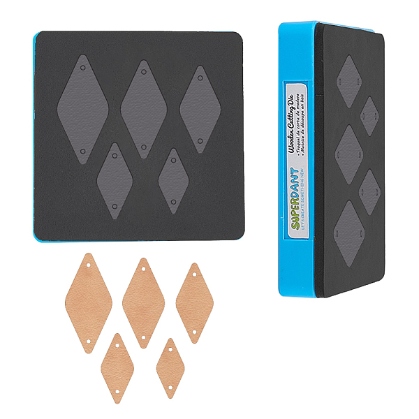 PandaHall SUPERDANT Leather Rhombus Cutting Dies 5 Size Rhombus Earring Die Cutter Wooden Die Cutting Machine Dangle Earring Leather Die...
PandaHall SUPERDANT Leather Rhombus Cutting Dies 5 Size Rhombus Earring Die Cutter Wooden Die Cutting Machine Dangle Earring Leather Die...