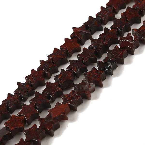 PandaHall Natural Brecciated Jasper Beads Strands, Star, 6x5.5x2mm, Hole: 0.8mm, about 75pcs/strand, 14.57 inch(37cm) Brecciated Jasper Star
PandaHall Natural Brecciated Jasper Beads Strands, Star, 6x5.5x2mm, Hole: 0.8mm, about 75pcs/strand, 14.57 inch(37cm) Brecciated Jasper Star