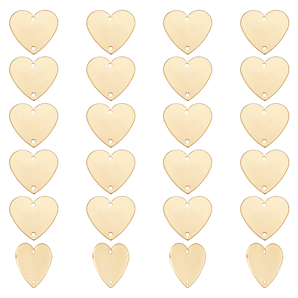 PandaHall BENECREAT 24Pcs Brass Connector Charms, Nickel Free, Heart Links, Real 18K Gold Plated, 17x18.5x1mm, Hole: 1.4mm Brass Heart
PandaHall BENECREAT 24Pcs Brass Connector Charms, Nickel Free, Heart Links, Real 18K Gold Plated, 17x18.5x1mm, Hole: 1.4mm Brass Heart
