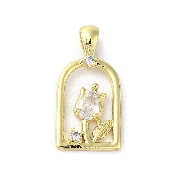 PandaHall Rack Plating Brass Micro Pave Cubic Zirconia Pendants, with Glass, Real 18K Gold Plated, Long-Lasting Plated, Cadmium Free & Lead..., Clear
PandaHall Rack Plating Brass Micro Pave Cubic Zirconia Pendants, with Glass, Real 18K Gold Plated, Long-Lasting Plated, Cadmium Free & Lead..., Clear
