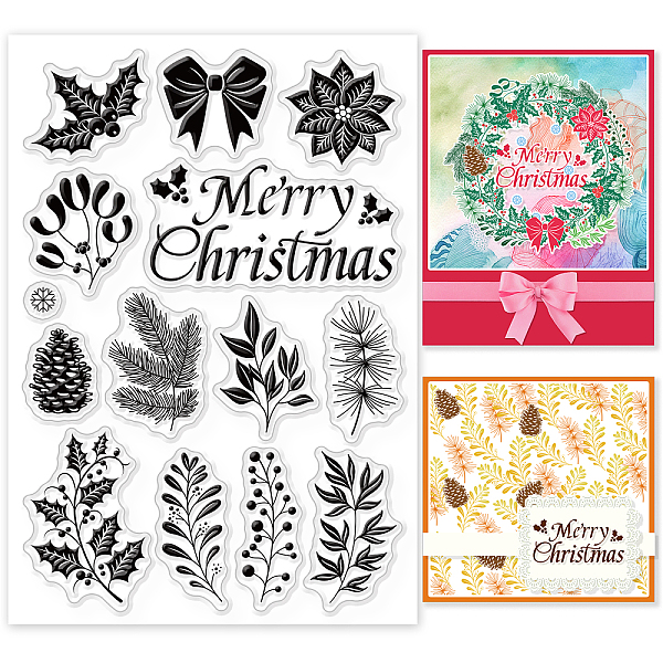 PandaHall GLOBLELAND Christmas Plants Clear Stamps Xmas Winter Leaves Pinecone Silicone Clear Stamp Seals for Cards Making DIY Scrapbooking...
PandaHall GLOBLELAND Christmas Plants Clear Stamps Xmas Winter Leaves Pinecone Silicone Clear Stamp Seals for Cards Making DIY Scrapbooking...