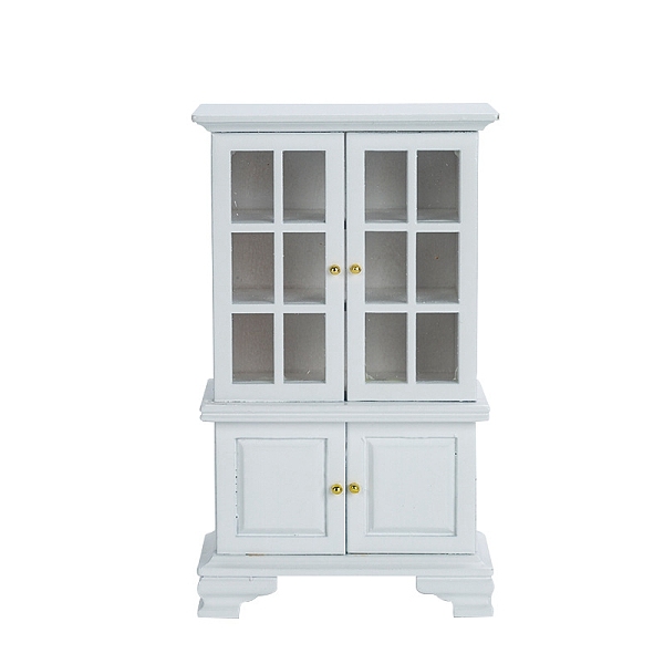 PandaHall Miniature Modern Glass Display Cabinet, Dollhouse Craft Collectible Cabinet Furniture Ornament, White, 92x43x156mm Wood Furniture...
PandaHall Miniature Modern Glass Display Cabinet, Dollhouse Craft Collectible Cabinet Furniture Ornament, White, 92x43x156mm Wood Furniture...