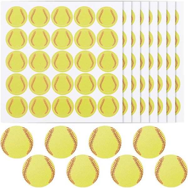 PandaHall PVC Plastic Waterproof Stickers, Dot Round Self-adhesive Decals, for Helmet, Laptop, Cup, Suitcase Decor, Baseball Pattern...
PandaHall PVC Plastic Waterproof Stickers, Dot Round Self-adhesive Decals, for Helmet, Laptop, Cup, Suitcase Decor, Baseball Pattern...
