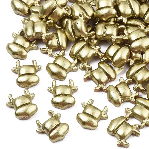 PandaHall Spray Painted Opaque Resin Cabochons, Cow, Dark Goldenrod, 11x11x4mm Resin Other Animal
PandaHall Spray Painted Opaque Resin Cabochons, Cow, Dark Goldenrod, 11x11x4mm Resin Other Animal