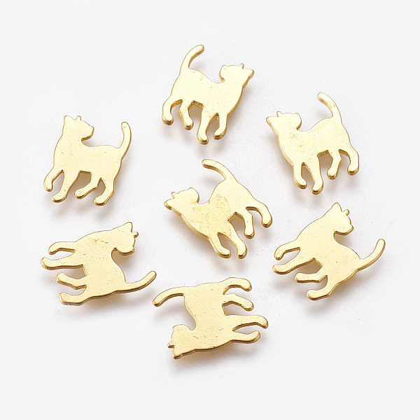 PandaHall Alloy Kitten Cabochons, For DIY UV Resin, Epoxy Resin, Pressed Flower Jewelry, Cat Silhouette, Golden, 14.5x11.5x1mm Alloy Cat...
PandaHall Alloy Kitten Cabochons, For DIY UV Resin, Epoxy Resin, Pressed Flower Jewelry, Cat Silhouette, Golden, 14.5x11.5x1mm Alloy Cat...