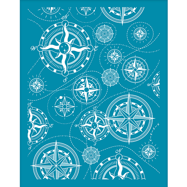 PandaHall OLYCRAFT 4x5 Inch Clay Stencil Compass Pattern Silk Screen for Polymer Clay Rose Compass Silk Screen Stencils Mesh Transfer..., Cyan
PandaHall OLYCRAFT 4x5 Inch Clay Stencil Compass Pattern Silk Screen for Polymer Clay Rose Compass Silk Screen Stencils Mesh Transfer..., Cyan