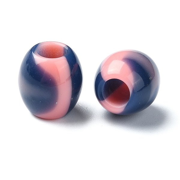 PandaHall Two Tone Resin European Beads, Large Hole Barrel Beads, Pink, 11.5x11x11mm, Hole: 5mm Resin Barrel Pink
PandaHall Two Tone Resin European Beads, Large Hole Barrel Beads, Pink, 11.5x11x11mm, Hole: 5mm Resin Barrel Pink