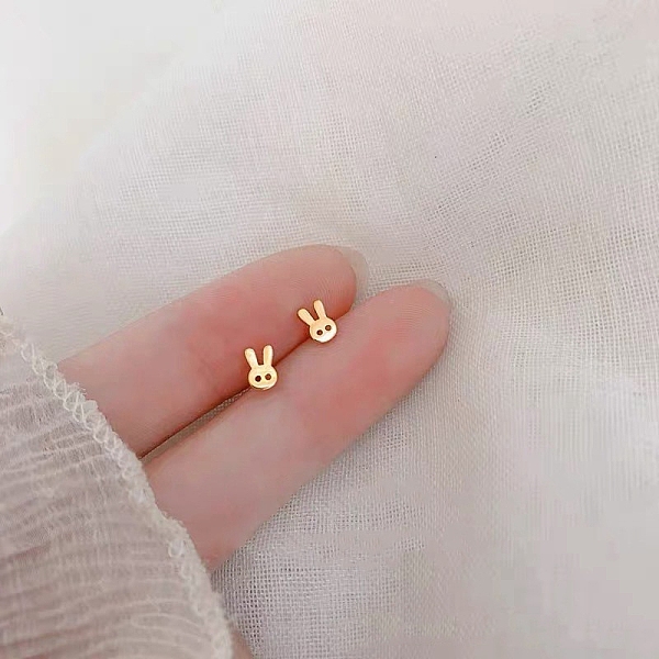 PandaHall Alloy Earrings for Women, with 925 Sterling Silver Pin, Rabbit, 10mm Alloy Rabbit
PandaHall Alloy Earrings for Women, with 925 Sterling Silver Pin, Rabbit, 10mm Alloy Rabbit