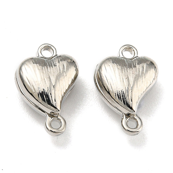 PandaHall Rack Plating Alloy Magnetic Clasps, Cadmium Free & Lead Free, Heart, Long-Lasting Plated, Platinum, 12.5x8.5x4.5mm, Hole: 1mm...
PandaHall Rack Plating Alloy Magnetic Clasps, Cadmium Free & Lead Free, Heart, Long-Lasting Plated, Platinum, 12.5x8.5x4.5mm, Hole: 1mm...