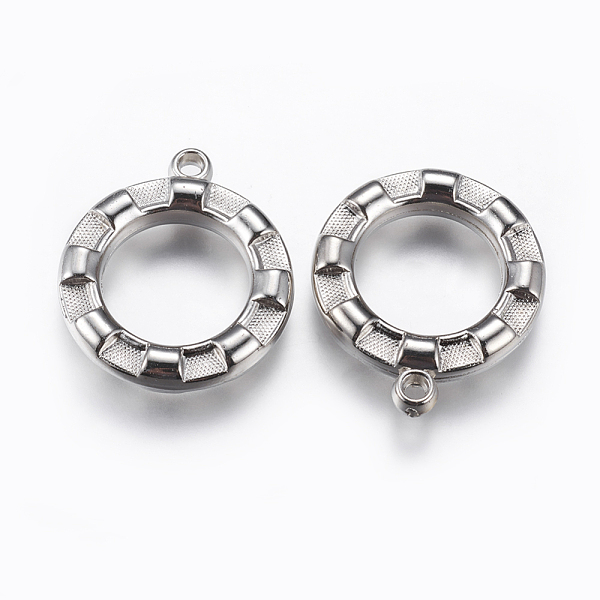 PandaHall CCB Plastic Pendant, Ring, Platinum, 30x26x5mm, Hole: 2.5mm Plastic Ring
PandaHall CCB Plastic Pendant, Ring, Platinum, 30x26x5mm, Hole: 2.5mm Plastic Ring