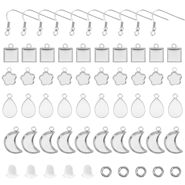 PandaHall CREATCABIN DIY Earring Making Finding Kit, Including 304 Stainless Steel Earring Hooks, Moon & Flower & Teardrop Pendant Cabochon...
PandaHall CREATCABIN DIY Earring Making Finding Kit, Including 304 Stainless Steel Earring Hooks, Moon & Flower & Teardrop Pendant Cabochon...