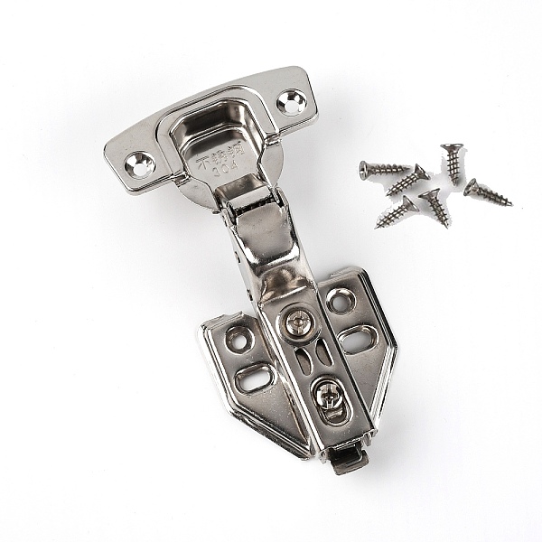 PandaHall 304 Stainless Steel Hydraulic Hinge, Cabinet Hardware, Stainless Steel Color, 120x65x30.5mm, Hole: 4mm and 5x9mm Stainless Steel
PandaHall 304 Stainless Steel Hydraulic Hinge, Cabinet Hardware, Stainless Steel Color, 120x65x30.5mm, Hole: 4mm and 5x9mm Stainless Steel