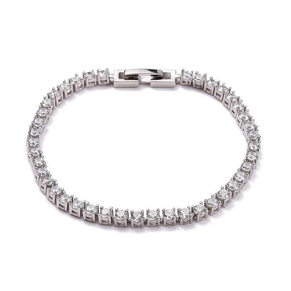 PandaHall SHEGRACE Rhodium Plated 925 Sterling Silver Bracelets, with Grade AAA Cubic Zirconia, Clear, Platinum, 6-3/4 inch(17cm) Sterling...
PandaHall SHEGRACE Rhodium Plated 925 Sterling Silver Bracelets, with Grade AAA Cubic Zirconia, Clear, Platinum, 6-3/4 inch(17cm) Sterling...