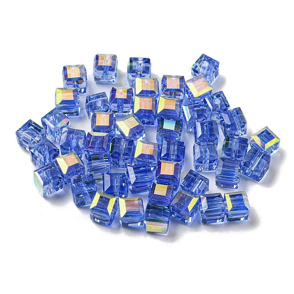 PandaHall Electroplate Glass Beads, Faceted, Cube, Royal Blue, 5.5x5.5x5.5mm, Hole: 1.6mm , 100pcs/bag Glass Cube
PandaHall Electroplate Glass Beads, Faceted, Cube, Royal Blue, 5.5x5.5x5.5mm, Hole: 1.6mm , 100pcs/bag Glass Cube