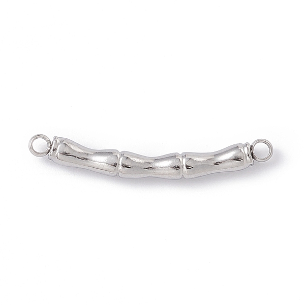 PandaHall 304 Stainless Steel Connector Charms, Bamboo Stick Link, Stainless Steel Color, 30x3.5mm, Hole: 1.6mm 304 Stainless Steel Bamboo
PandaHall 304 Stainless Steel Connector Charms, Bamboo Stick Link, Stainless Steel Color, 30x3.5mm, Hole: 1.6mm 304 Stainless Steel Bamboo
