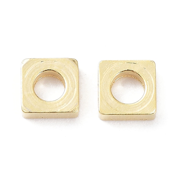 PandaHall 304 Stainless Steel Beads, Square, Real 24K Gold Plated, 4x4x1mm, Hole: 2mm 304 Stainless Steel Square
PandaHall 304 Stainless Steel Beads, Square, Real 24K Gold Plated, 4x4x1mm, Hole: 2mm 304 Stainless Steel Square