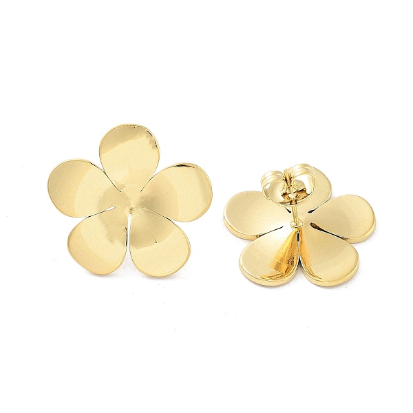 PandaHall 304 Stainless Steel Stud Earrings, Flower, Real 14K Gold Plated, 19.5x20mm 304 Stainless Steel Flower
PandaHall 304 Stainless Steel Stud Earrings, Flower, Real 14K Gold Plated, 19.5x20mm 304 Stainless Steel Flower