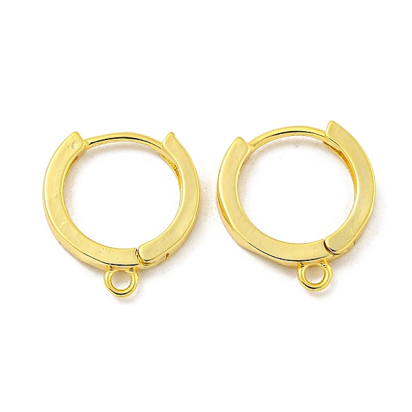 PandaHall Brass Hoop Earrings, Ring, Real 18K Gold Plated, 14x2mm, Hole: 1.5mm Brass
PandaHall Brass Hoop Earrings, Ring, Real 18K Gold Plated, 14x2mm, Hole: 1.5mm Brass