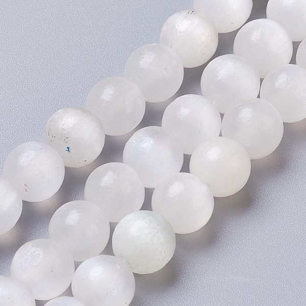 PandaHall Natural Selenite Beads Strands, Round, 8mm, Hole: 1mm, about 51pcs/strand, 15.75 inch(40cm) Selenite Round
PandaHall Natural Selenite Beads Strands, Round, 8mm, Hole: 1mm, about 51pcs/strand, 15.75 inch(40cm) Selenite Round
