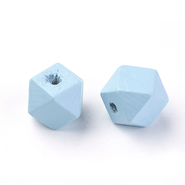 PandaHall Dyed Natural Wooden Beads, Polygon, Sky Blue, 20x18~20x18~20mm, Hole: 3.5mm Wood Polygon Blue
PandaHall Dyed Natural Wooden Beads, Polygon, Sky Blue, 20x18~20x18~20mm, Hole: 3.5mm Wood Polygon Blue