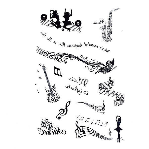 PandaHall Clear Silicone Stamps, for DIY Scrapbooking, Photo Album Decorative, Cards Making, Musical Note, 150x105mm Silicone Musical Note
PandaHall Clear Silicone Stamps, for DIY Scrapbooking, Photo Album Decorative, Cards Making, Musical Note, 150x105mm Silicone Musical Note