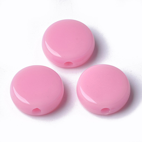 PandaHall Opaque Acrylic Beads, Flat Round, Pearl Pink, 18x7mm, Hole: 3mm, about 300pcs/500g Acrylic Flat Round Pink
PandaHall Opaque Acrylic Beads, Flat Round, Pearl Pink, 18x7mm, Hole: 3mm, about 300pcs/500g Acrylic Flat Round Pink