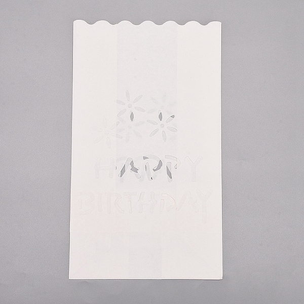 PandaHall Halloween Luminary Bags, Flame Resistant Candle Bags, Tea Light Holder, for Wedding, Halloween, Birthday, Party, Flower Pattern..., White
PandaHall Halloween Luminary Bags, Flame Resistant Candle Bags, Tea Light Holder, for Wedding, Halloween, Birthday, Party, Flower Pattern..., White