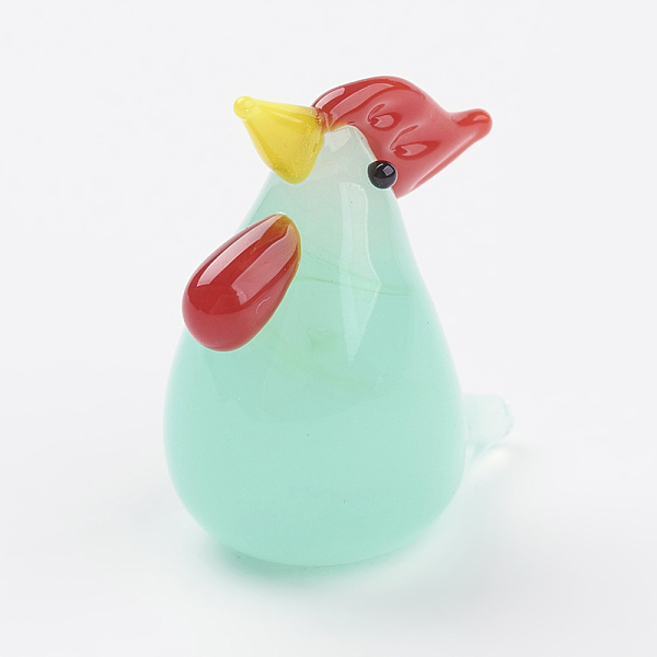PandaHall Home Decorations, Handmade Lampwork Display Decorations, Rooster, Colorful, 16x11x19mm Lampwork Rooster
PandaHall Home Decorations, Handmade Lampwork Display Decorations, Rooster, Colorful, 16x11x19mm Lampwork Rooster