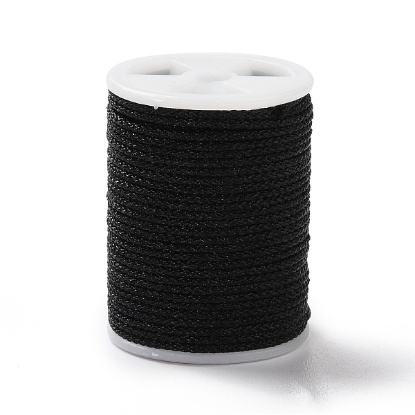 PandaHall Braided Nylon Threads, Mambo Thread, with Spool, for Jewelry Making, Round, Black, 1mm, about 6 yards/roll Nylon Black
PandaHall Braided Nylon Threads, Mambo Thread, with Spool, for Jewelry Making, Round, Black, 1mm, about 6 yards/roll Nylon Black
