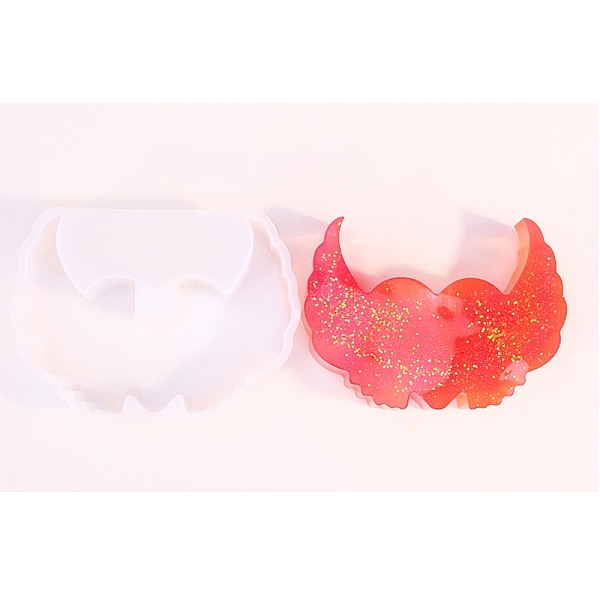 PandaHall DIY Silicone Candlesticks Molds, for Candle Making, White, Wing, 10.5x14.2x3.2cm, Hole: 22mm Silicone Wing White
PandaHall DIY Silicone Candlesticks Molds, for Candle Making, White, Wing, 10.5x14.2x3.2cm, Hole: 22mm Silicone Wing White